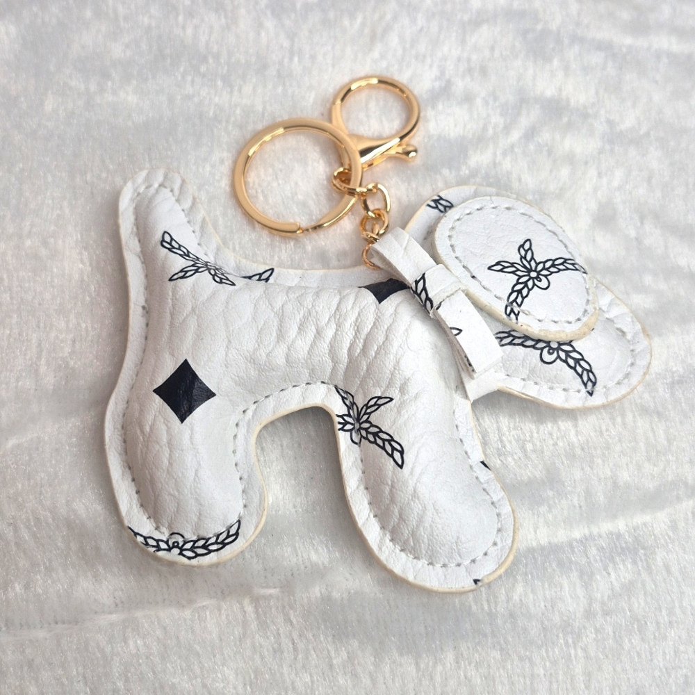 Dog-Shaped Fashion Keychain Bag Charms - Picture 7 of 15